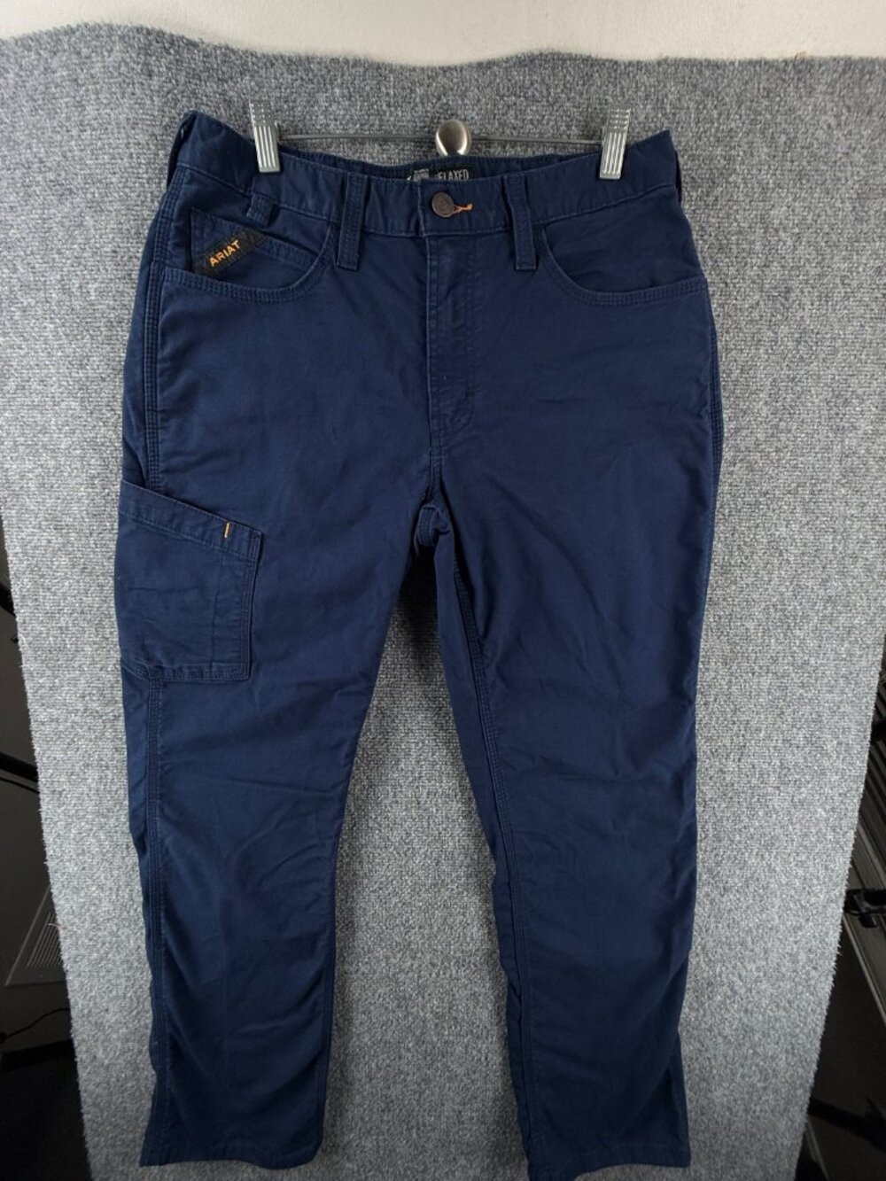 Ariat Rebar M4 Relaxed Straight Fit Workwear Pants Blue Size Utility ACTL 32X31